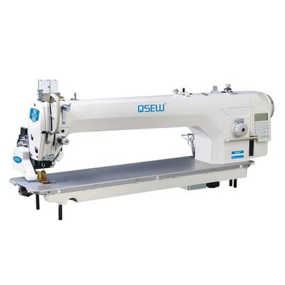 Singolo macchina da cucire industriale dell'impuntura automatizzata del piede dell'azionamento diretto dell'ago braccio di lunghezza automatico