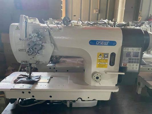 Singola sincronizzazione dei mangimi composti tre della macchina per cucire di Chainstitch dell'ago QS-4400