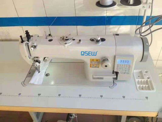 Le macchine per cucire resistenti dirette QS-0321 determinano l'industriale alto e basso dell'impuntura