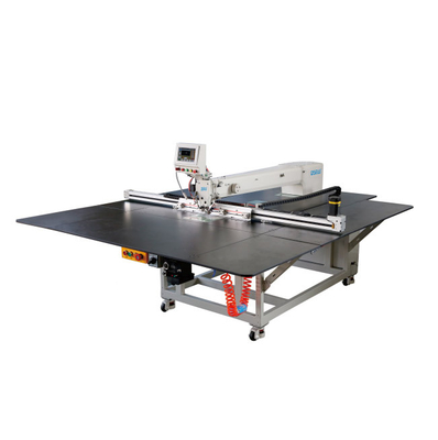 Modello automatico di progettazione del modello dei pantaloni della macchina del rivestimento del vestito dalla piuma del sofà QS-8040 con la macchina da cucire industriale del crossgirder