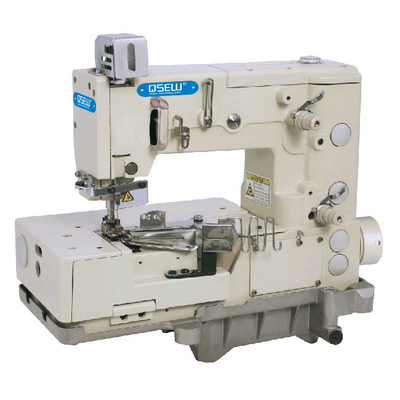 A base piatta dell'ago di QS-1301-2F multi macchina per cucire l'industriale picotting del doppio punto a catenella