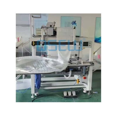 Macchina completamente automatica di modello popolare del lenzuolo a angoli della macchina per cucire di Overlock della mano sinistra di 5 fili di alta velocità di QS-5200DL-DR-SH